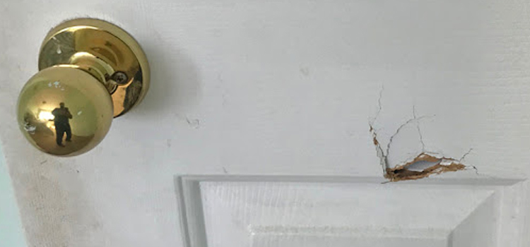 interior door hole repair Wildomar